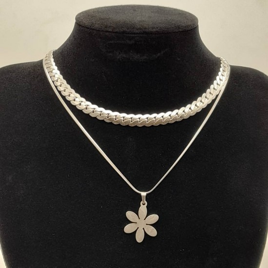 Cuban with Steel Chain and Pendant 7 Cuban with Steel Chain and Pendant 7