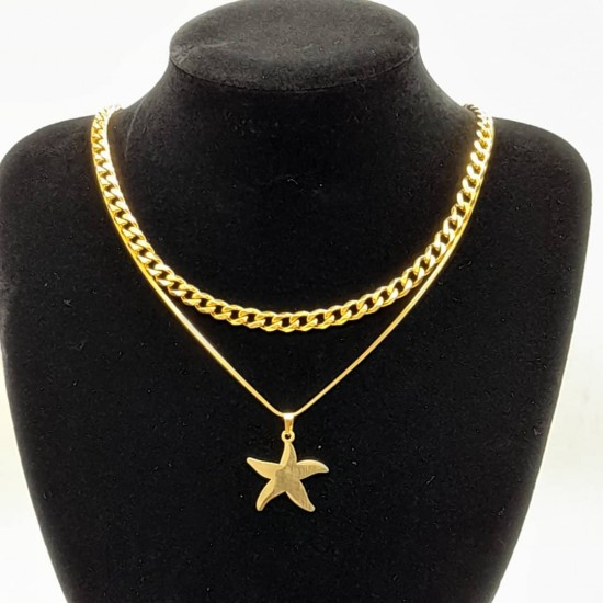 Cuban with Steel Chain and Pendant 5 Cuban with Steel Chain and Pendant 5
