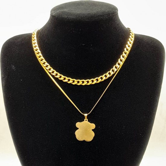 Cuban with Steel Chain and Pendant 10 Cuban with Steel Chain and Pendant 10