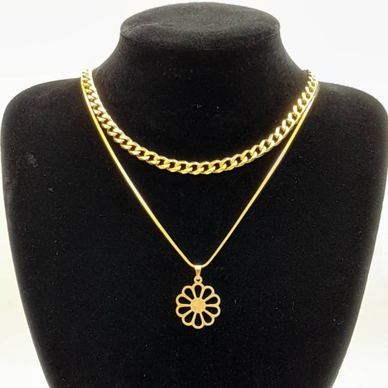 Cuban with Steel Chain and Pendant 9 Cuban with Steel Chain and Pendant 9