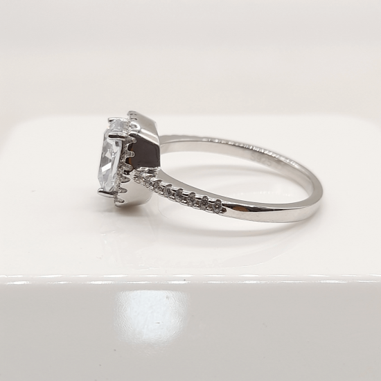 925 sterling siver engagement ring 8 925 sterling siver engagement ring 8