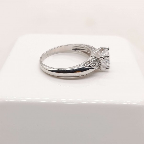 925 sterling siver engagement ring 15 925 sterling siver engagement ring 15